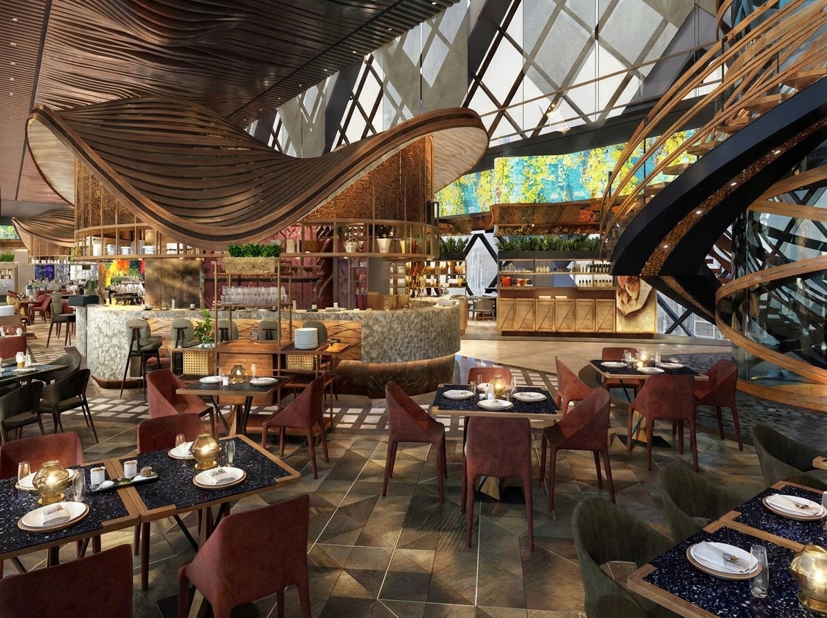 Contemporary Restaurant Interiors